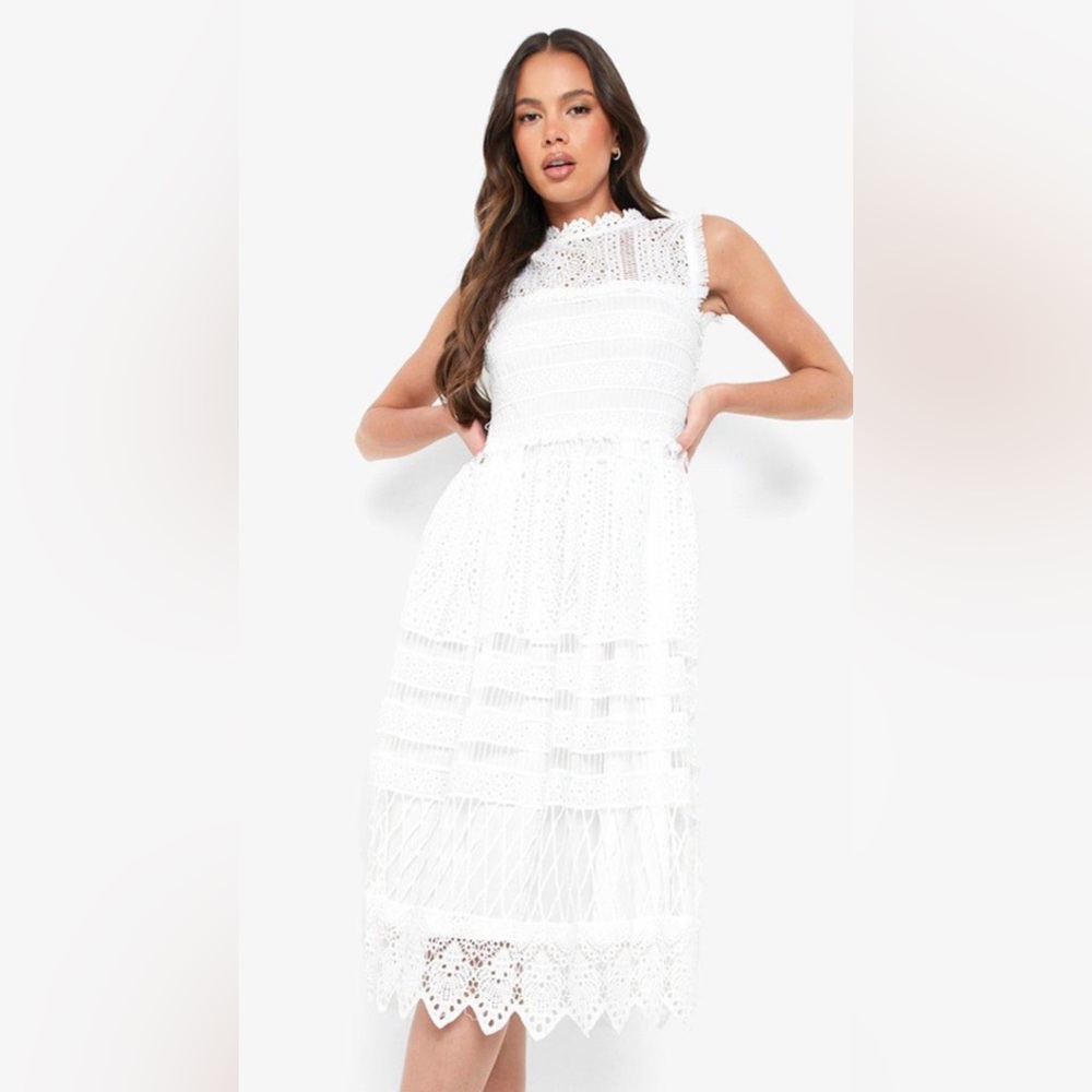 White Lace Dress